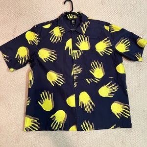 BRAIN DEAD SHORT SLEEVE OVER SHIRT